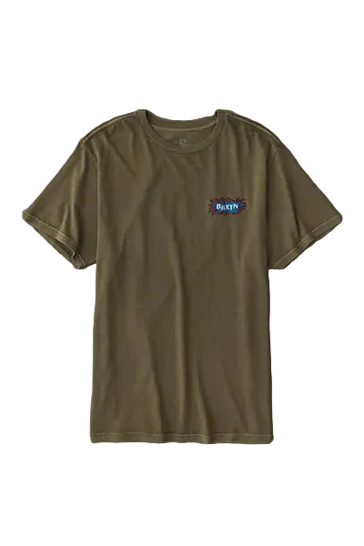 Brixton Blazing Olive Tee