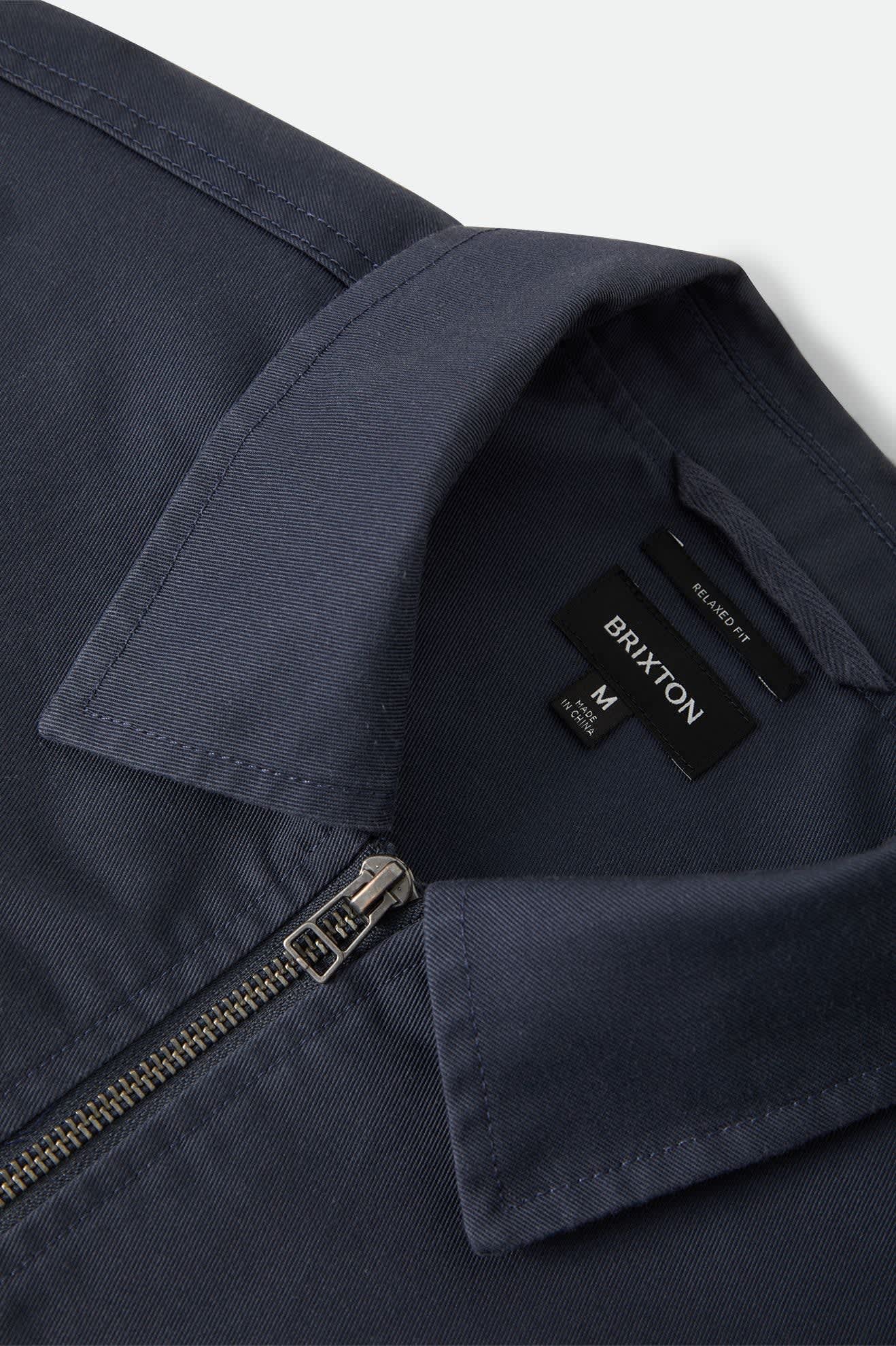 Brixton Trademark Lightweight Garage Zip Jacket