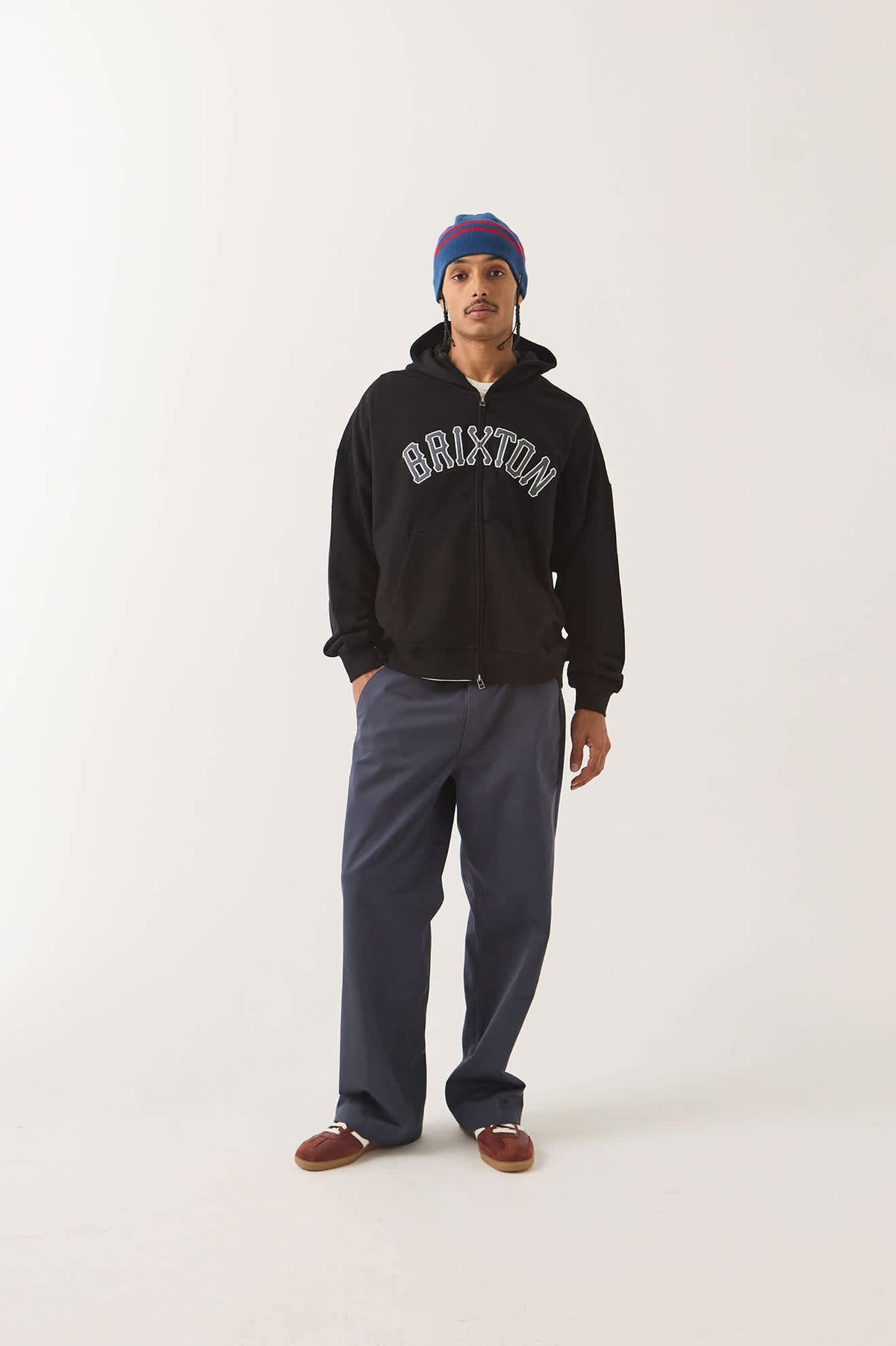 Brixton Dugout Zip Hoodie