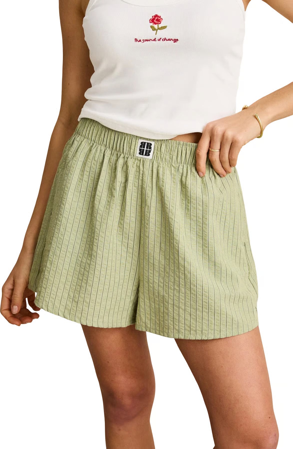 Rhythm Vista Stripe Short