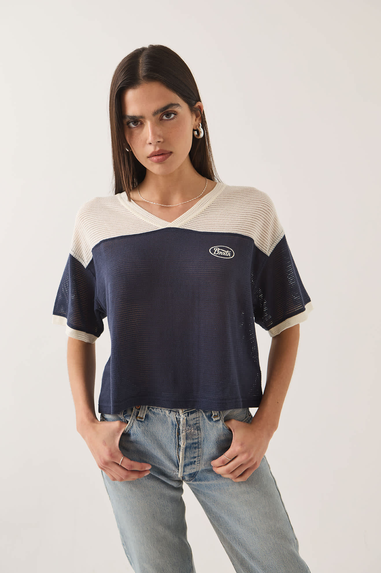 Brixton Varsity Mesh Tee
