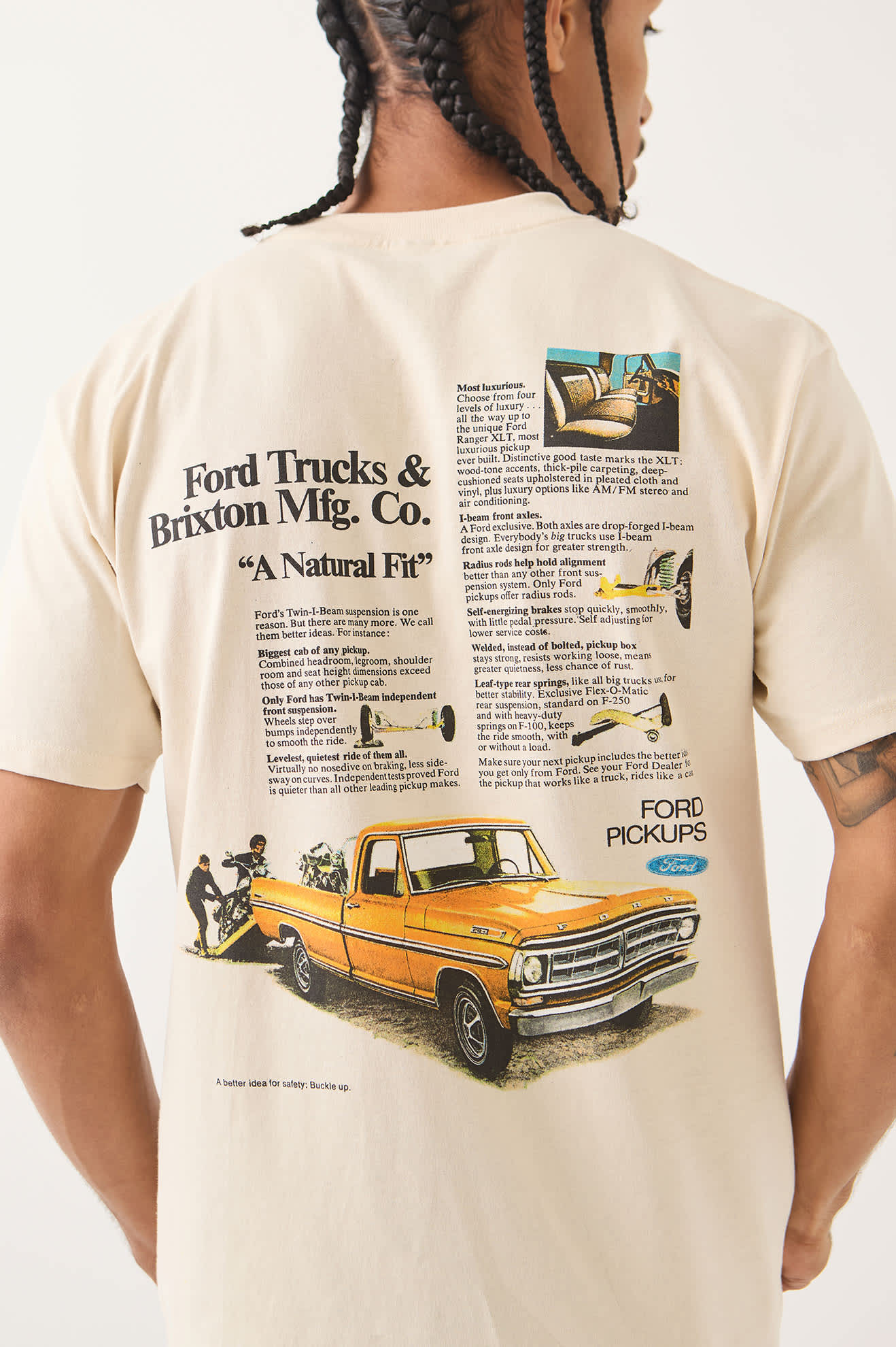 Brixton X Ford 71 Pick Up Tee