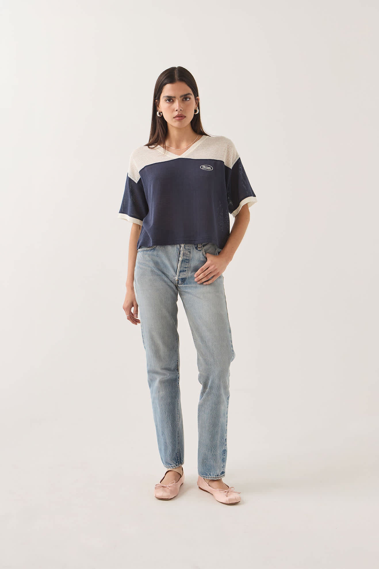 Brixton Varsity Mesh Tee