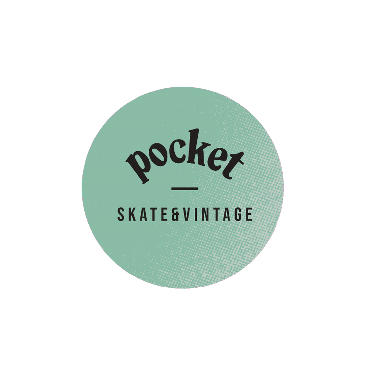 Pocket Classic Logo Sticker