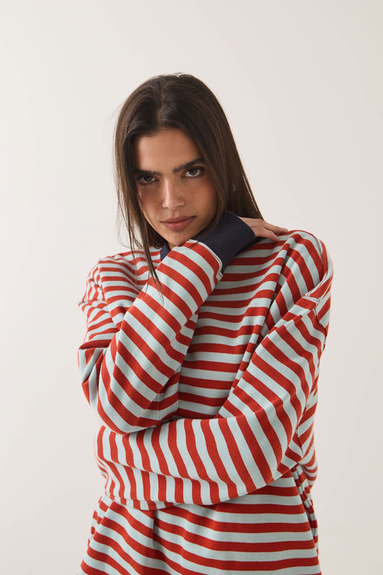 Brixton Retro Rugby Long Sleeve Crew