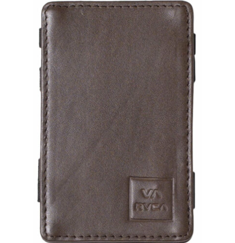 RVCA Leather Magic Wallet
